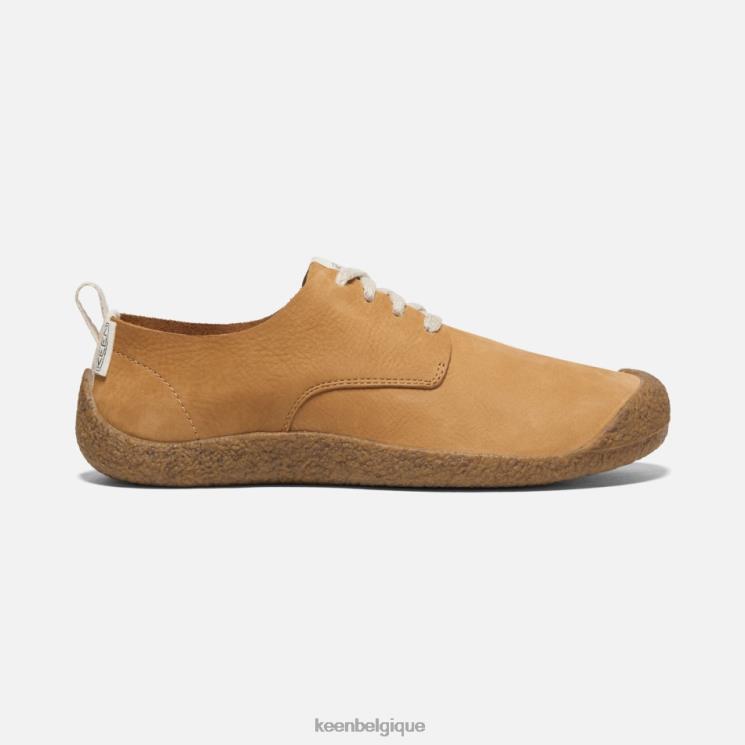 Keen mosey nouveaux derbies en cuir 0Z440211 pomme cannelle-bouleau