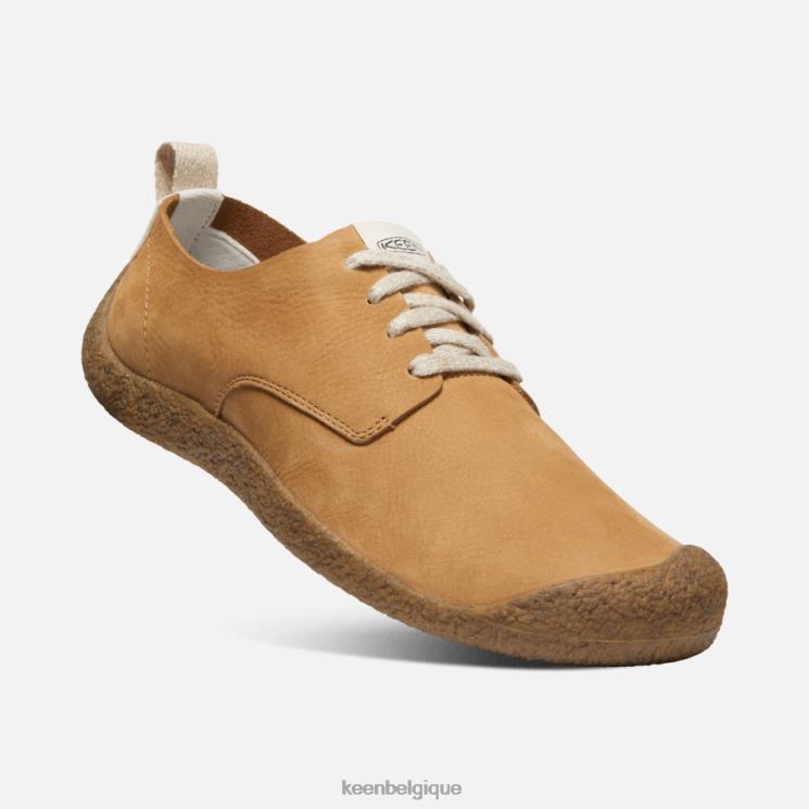 Keen mosey nouveaux derbies en cuir 0Z440211 pomme cannelle-bouleau