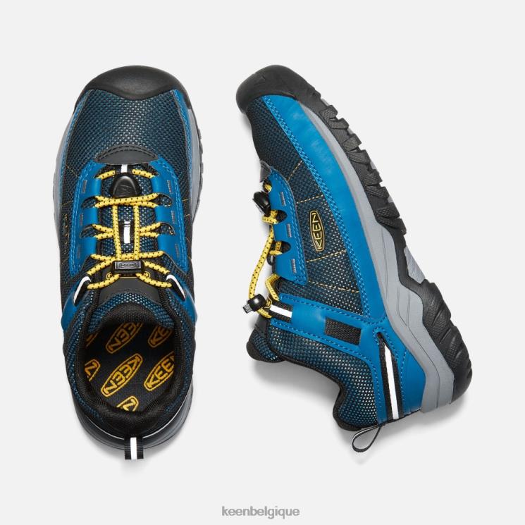Keen mykonos - baskets de randonnée Targhee Sport Vent bleu-jaune plus âgées 0Z440287 mykonos bleu vif jaune