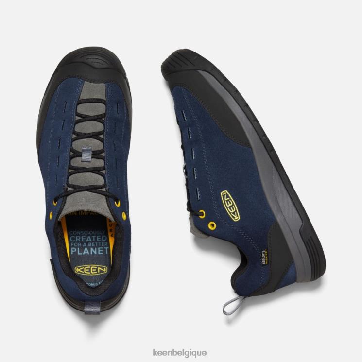 Keen baskets en cuir suédé imperméable Jasper II 0Z4401 aimant iris noir