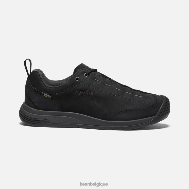 Keen baskets en cuir suédé imperméable Jasper II 0Z4402 Corbeau noir