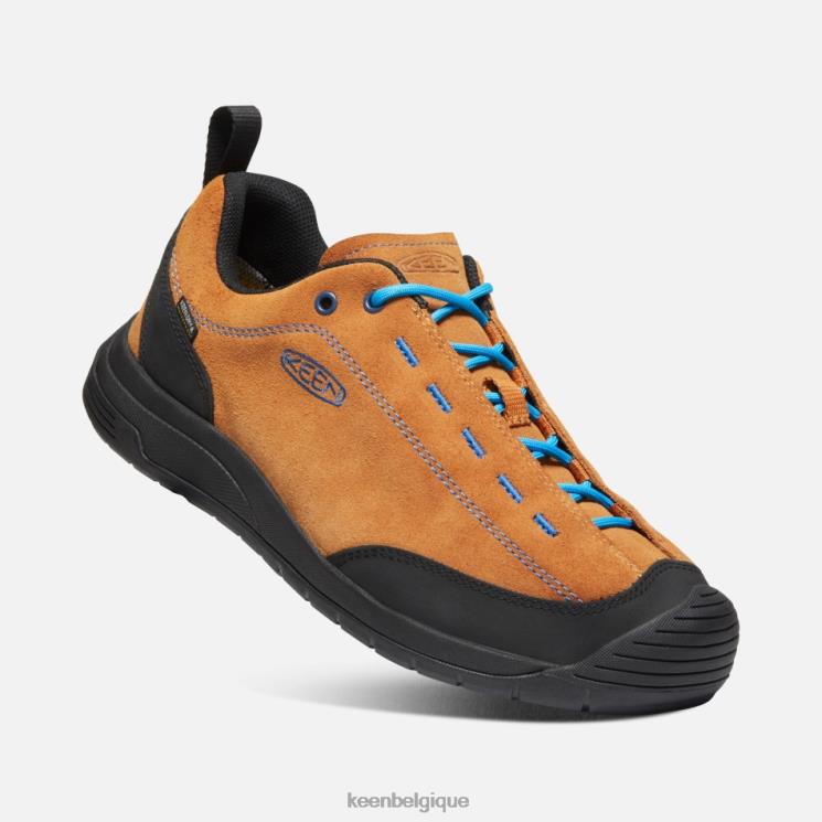 Keen baskets en cuir suédé imperméable Jasper II 0Z4404 citrouille épicée-noire