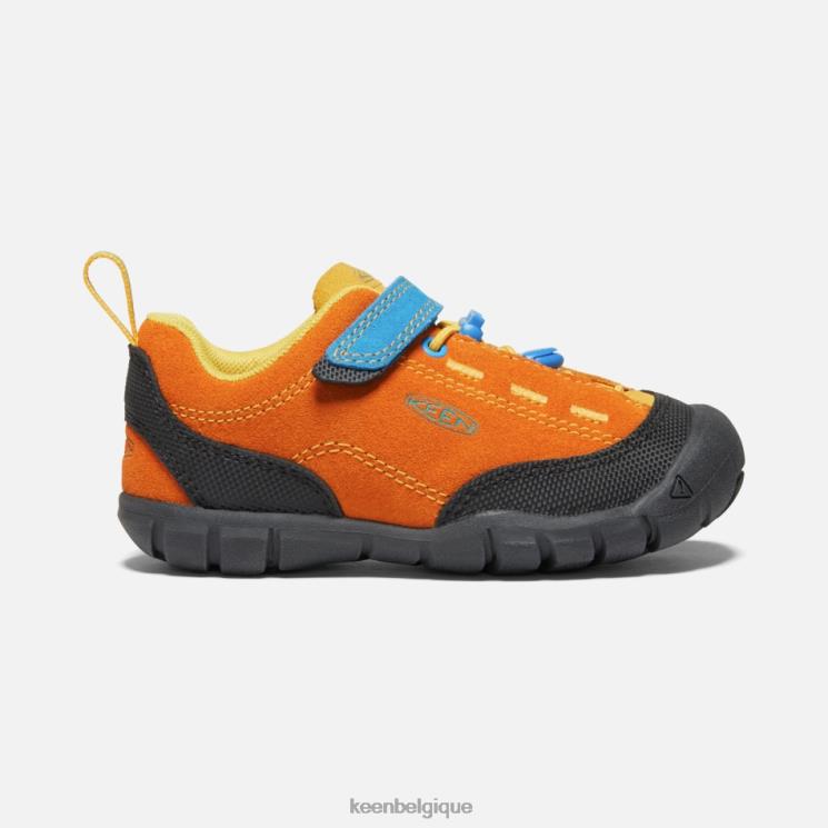 Keen plus jeune 'jasper ii 0Z44021 roux-orange-vert