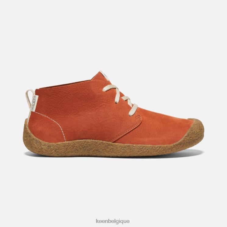 Keen chukka en cuir mosey 0Z440209 potiers argile-bouleau