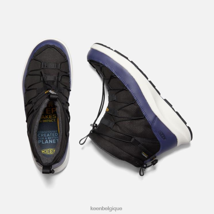 Keen chukka imperméable uneek snk 0Z440242 profondeurs noir-bleu
