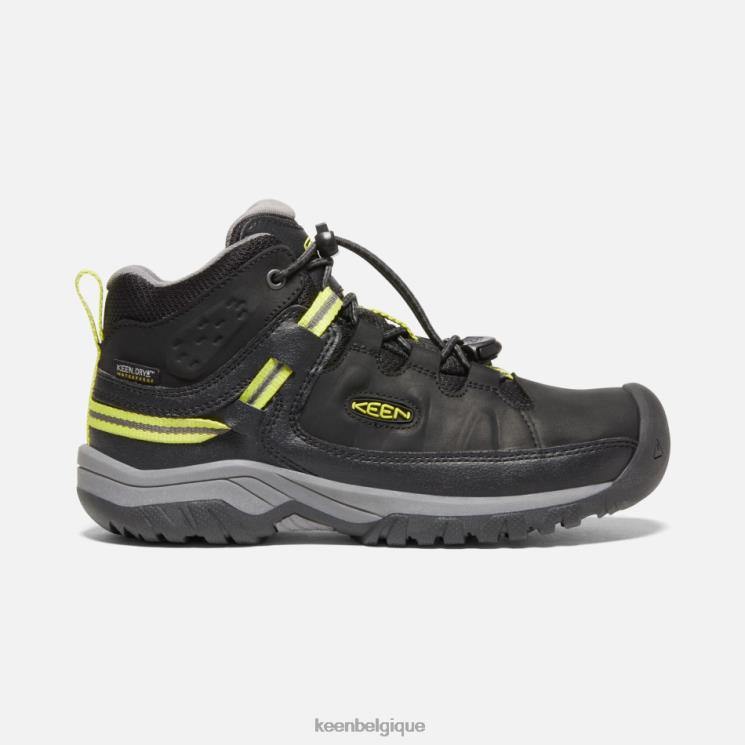 Keen bottes de randonnée imperméables targhee plus âgées 0Z440270 noir-gris acier