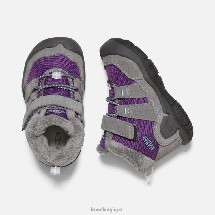 Keen chukka à nœuds pour tout-petits 0Z440548 gris acier-charisme