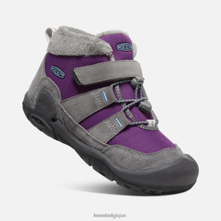 Keen Chukka à gros nœud 0Z440574 gris acier-charisme
