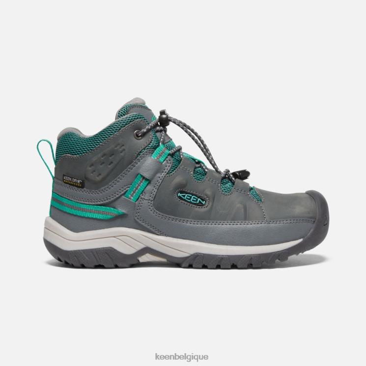 Keen botte imperméable big'targhee 0Z440606 gris acier-porcelaine