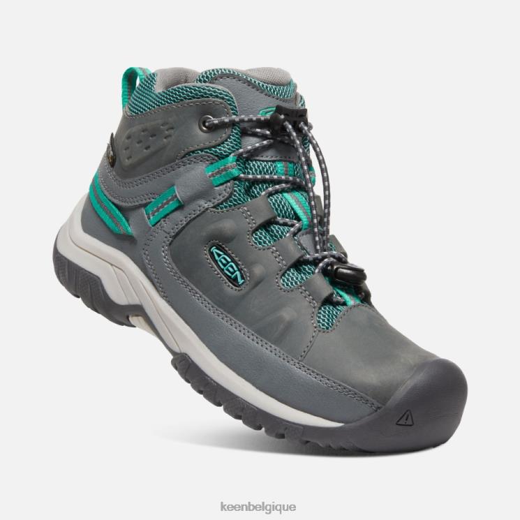 Keen botte imperméable big'targhee 0Z440606 gris acier-porcelaine