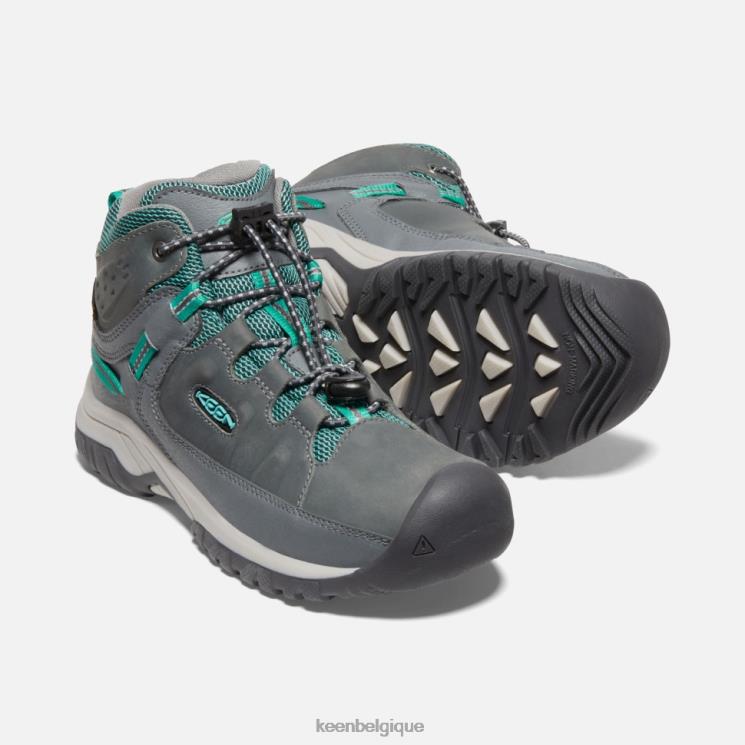 Keen botte imperméable big'targhee 0Z440606 gris acier-porcelaine