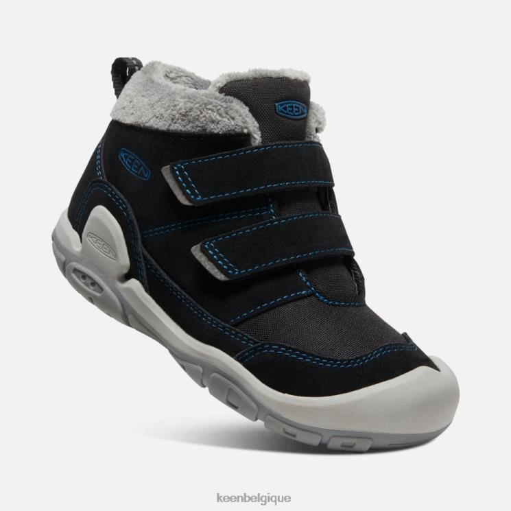 Keen chukka à double bride big'knotch 0Z440546 noir-mykonos bleu