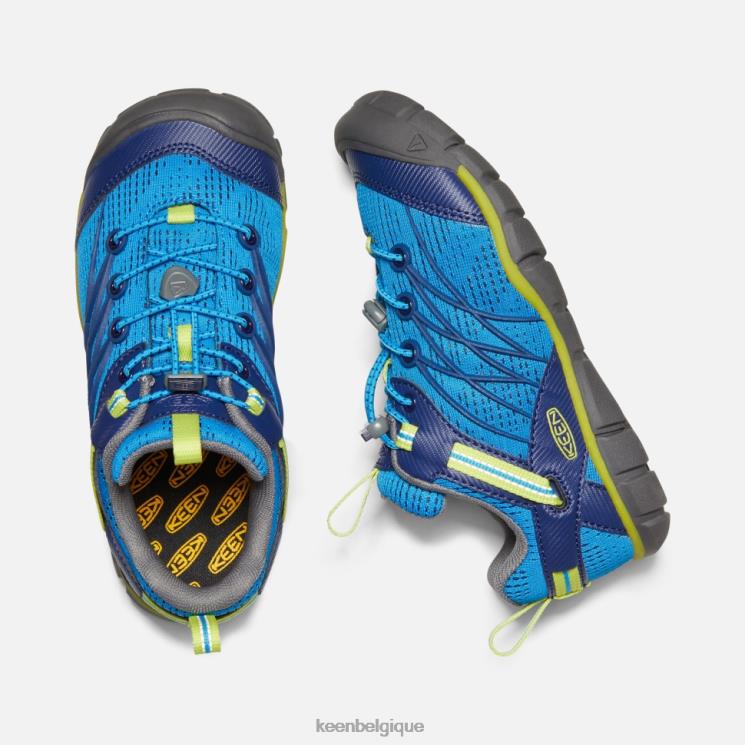 Keen gros 'chandler cnx 0Z440590 profondeurs bleu-bleu brillantes