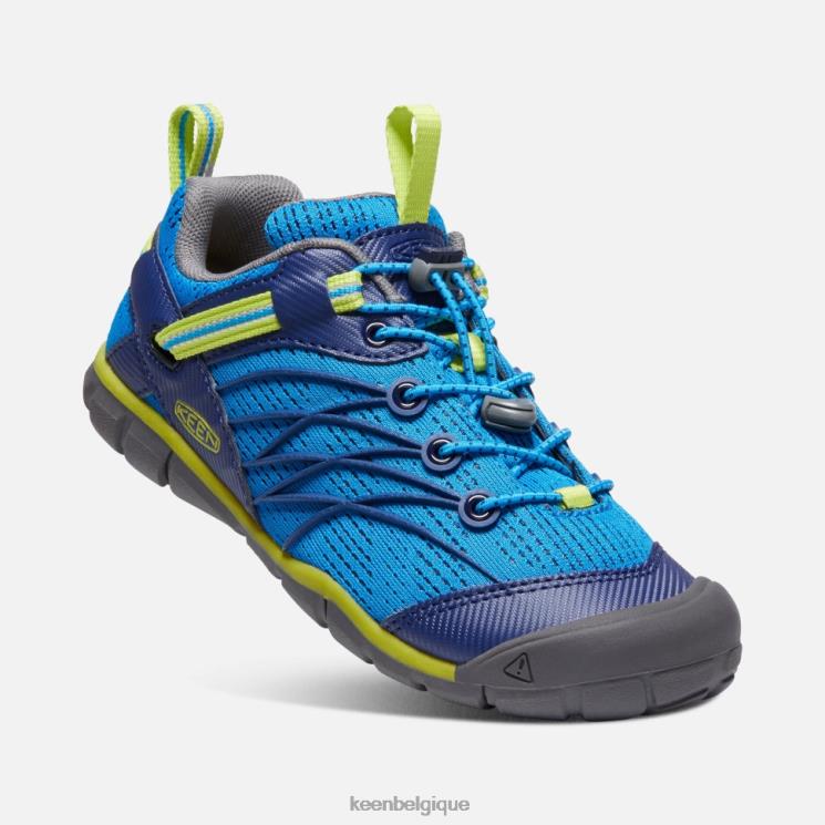 Keen gros 'chandler cnx 0Z440590 profondeurs bleu-bleu brillantes