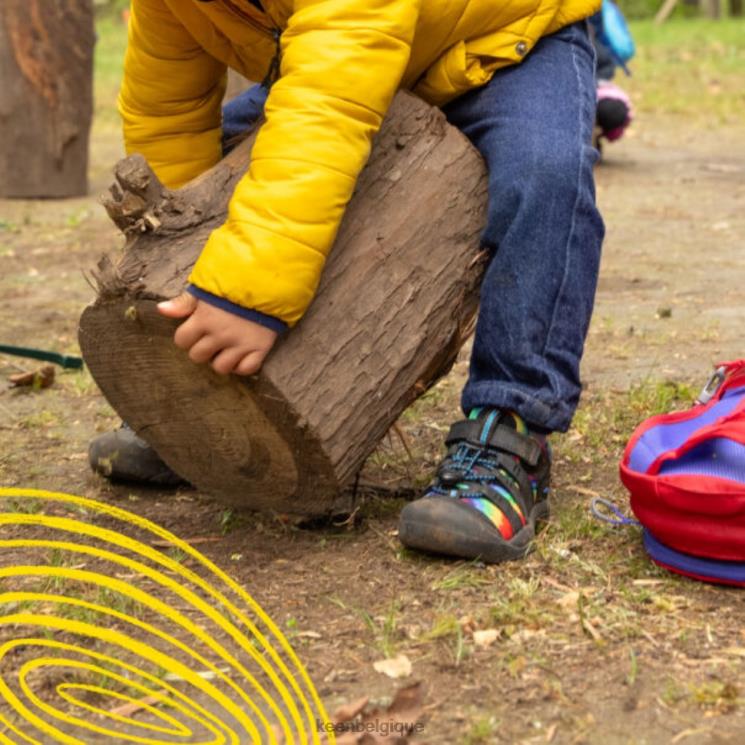 Keen grosse chaussure newport 0Z440591 tie-dye noir-original