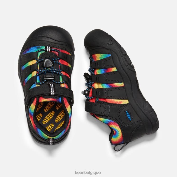 Keen petite chaussure newport 0Z440592 tie-dye noir-original
