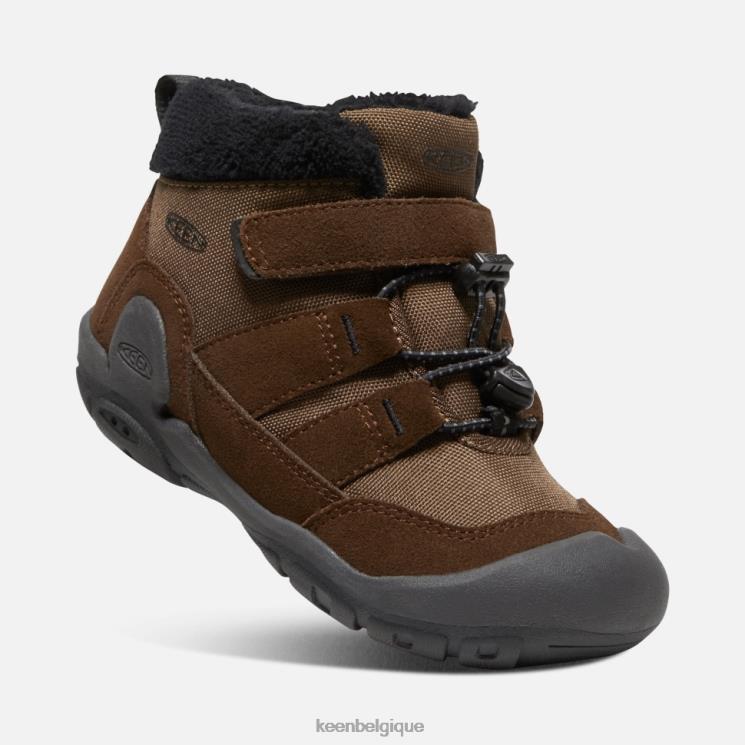 Keen petit nœud chukka 0Z440573 terre foncée-noir