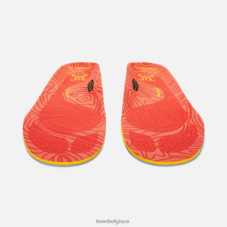 Keen semelle intérieure extérieure K-30 à voûte haute 0Z440427 rouge