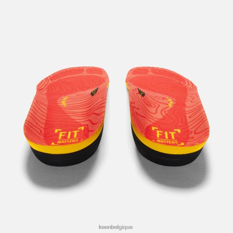 Keen semelle intérieure extérieure K-30 à voûte haute 0Z440427 rouge