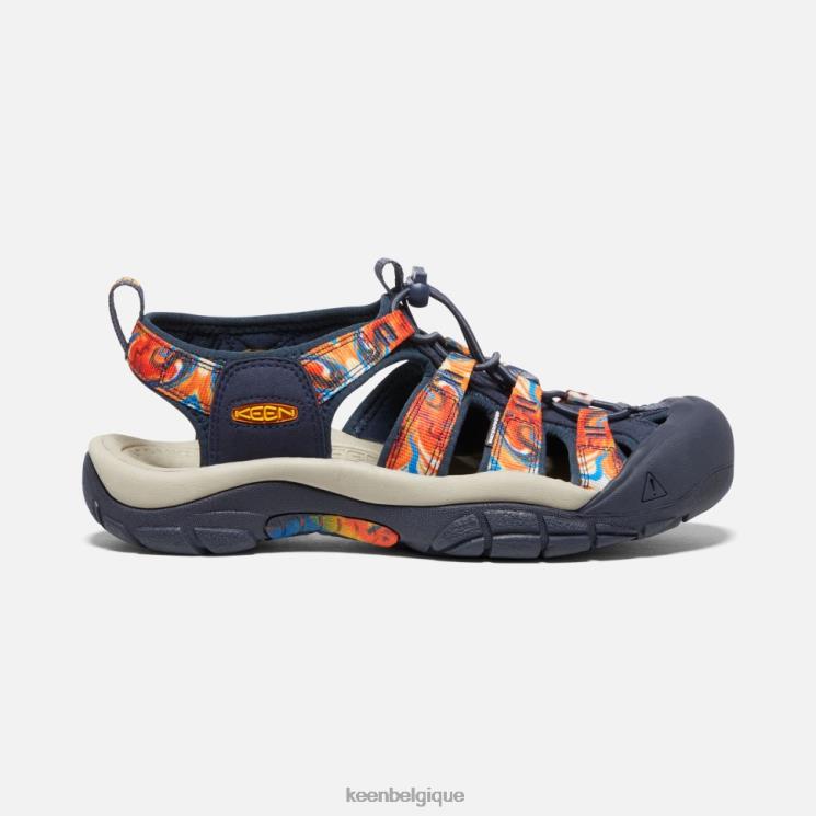 Keen newport x extérieur afro 0Z440407 orange-marine groovy