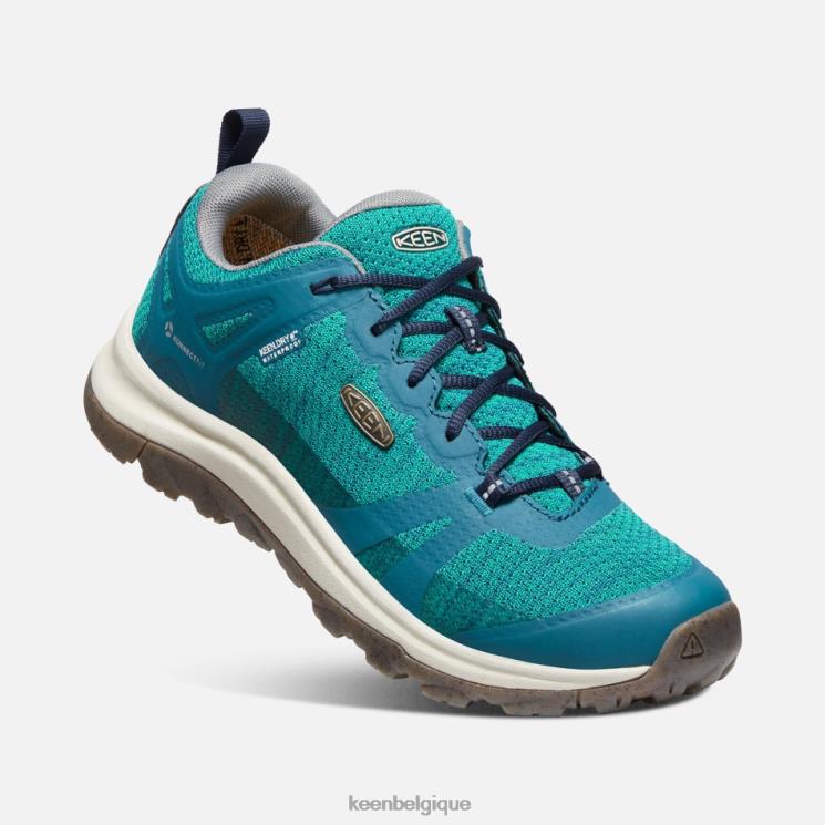 Keen baskets de randonnée imperméables terradora ii 0Z440155 nuits bleu corail-bleu