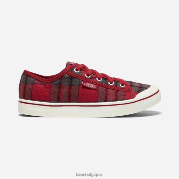 Keen baskets elsa v 0Z440352 dahlia rouge à carreaux rouges