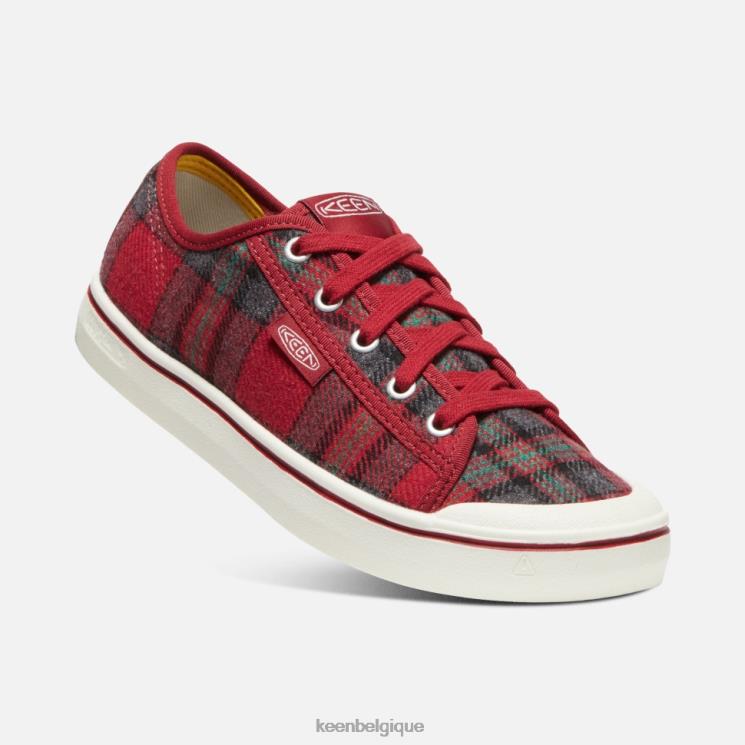 Keen baskets elsa v 0Z440352 dahlia rouge à carreaux rouges