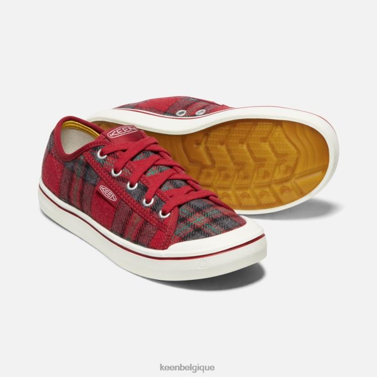 Keen baskets elsa v 0Z440352 dahlia rouge à carreaux rouges