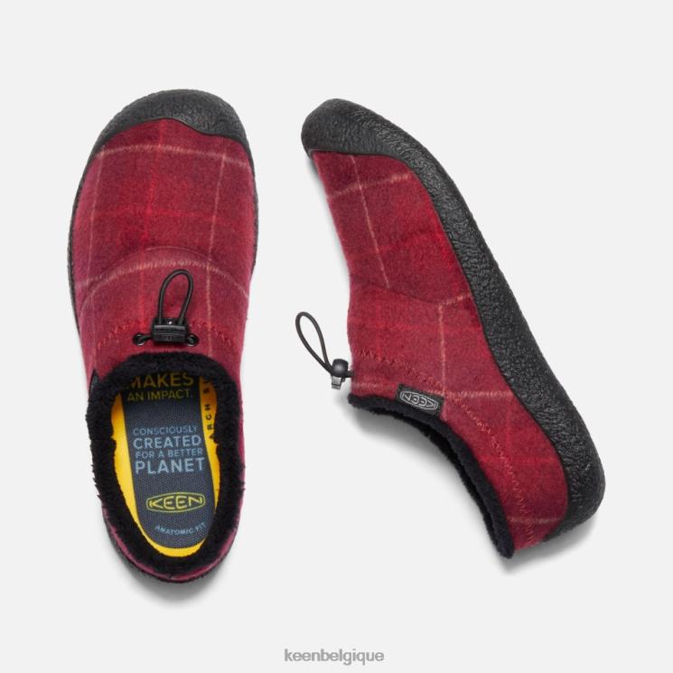 Keen diapositive Howser III 0Z44084 carreaux rouges-noirs