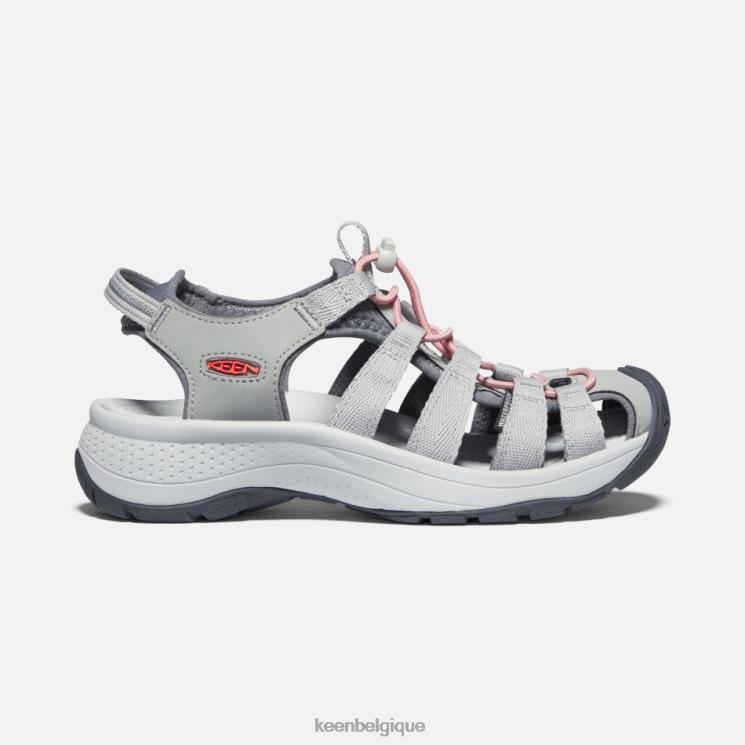 Keen sandales astoria west 0Z44041 gris-corail