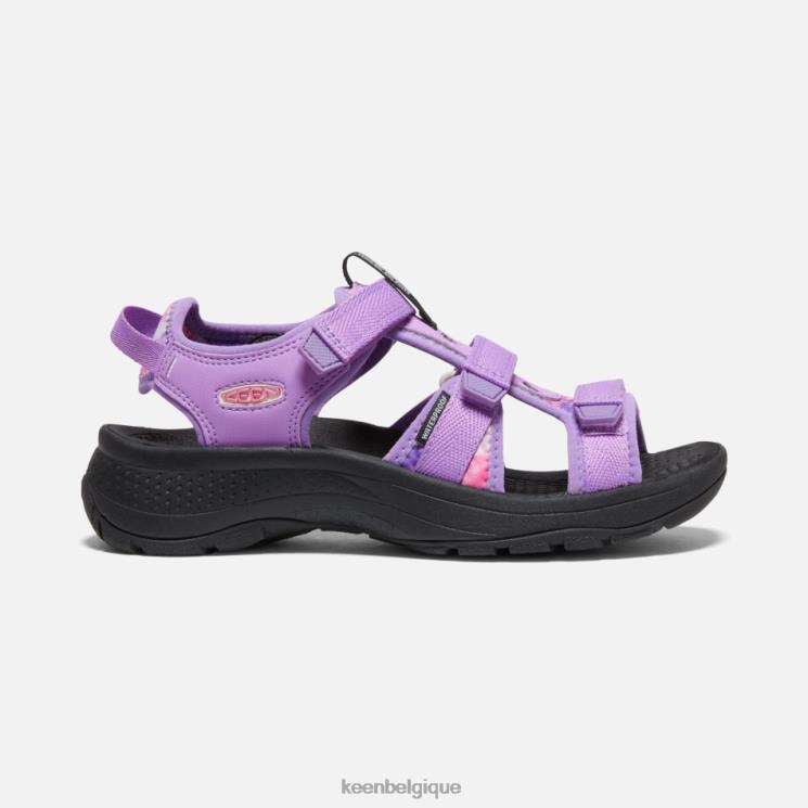 Keen sandales astoria west à bout ouvert 0Z44031 Tye Dye-violet