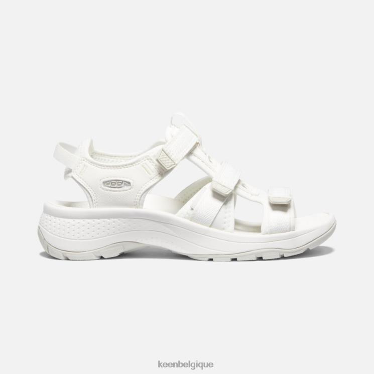 Keen sandales astoria west à bout ouvert 0Z44034 blanc