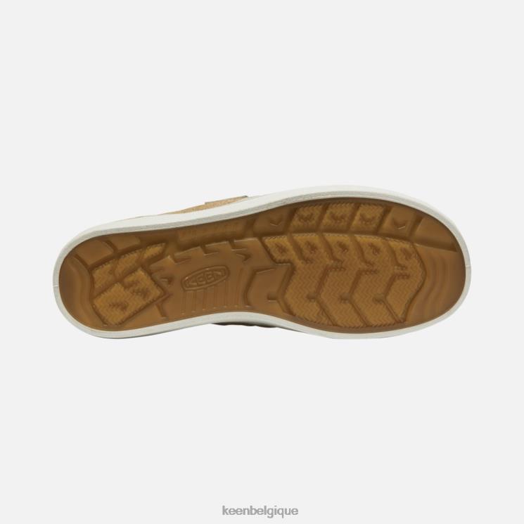 Keen elsa récolte cuir slip-on 0Z440327 bouleau beige-argenté