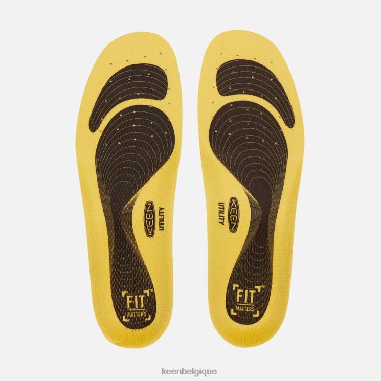 Keen semelle intérieure de remplacement utilitaire K-10 0Z440422 jaune