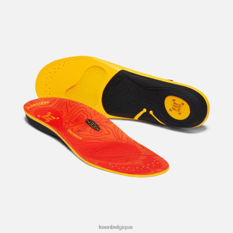 Keen semelle intérieure extérieure K-30 à voûte haute 0Z440442 rouge