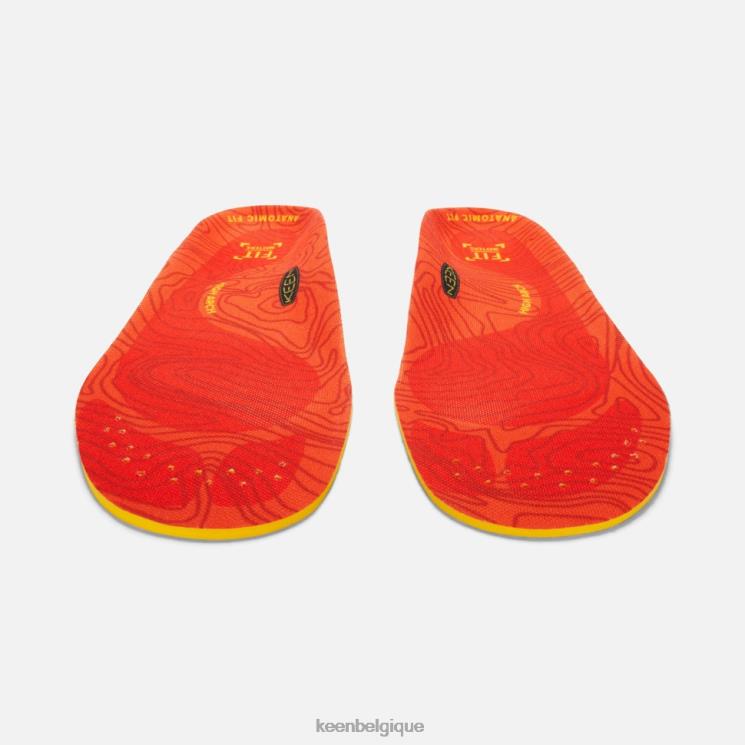 Keen semelle intérieure extérieure K-30 à voûte haute 0Z440442 rouge