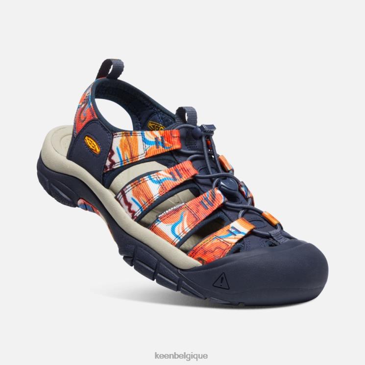 Keen newport x extérieur afro 0Z440405 orange-marine groovy