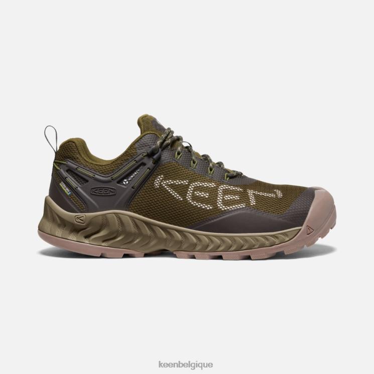 Keen chaussure imperméable nxis evo 0Z440391 olive foncé-olive noire