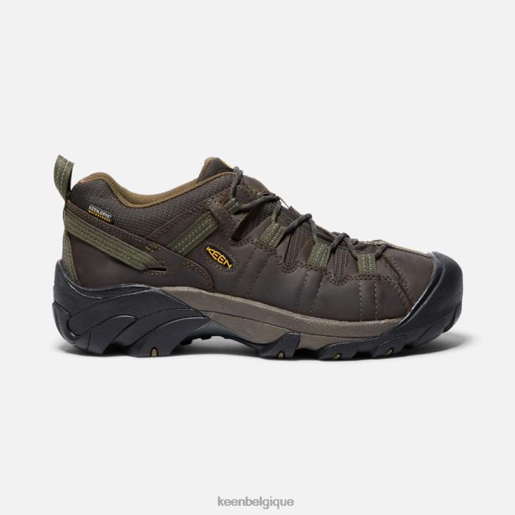 Keen chaussures de randonnée targhee ii imperméables à coupe large 0Z440253 cantine-olive foncée