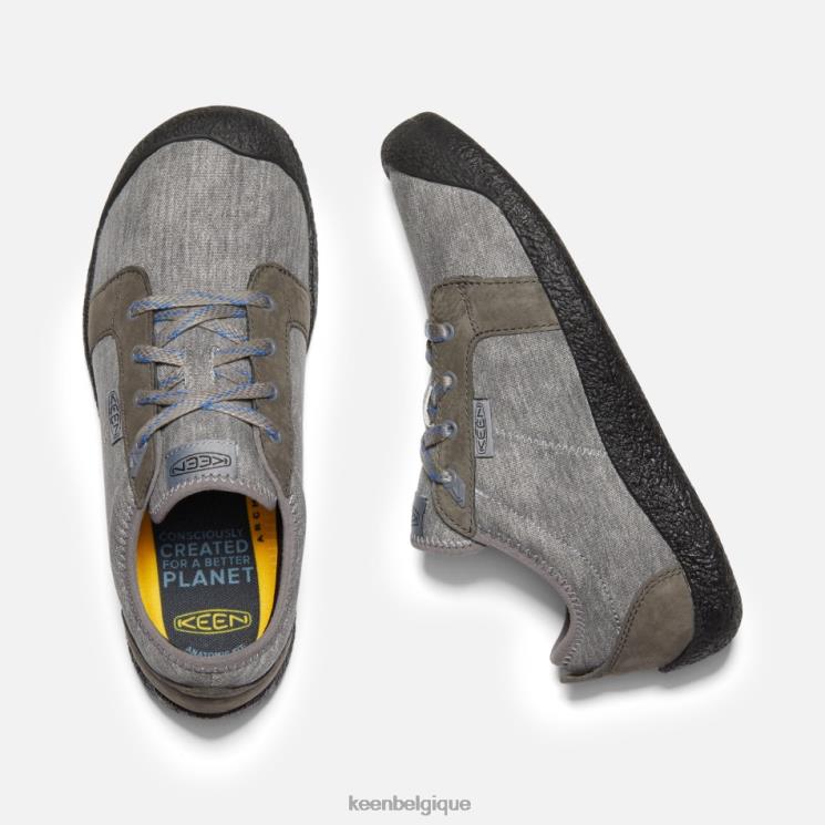 Keen chaussures à lacets en toile howser 0Z440300 cobalt brillant