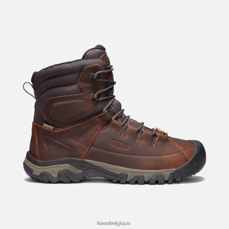Keen botte imperméable targhee haute à lacets 0Z440520 paillis de cacao