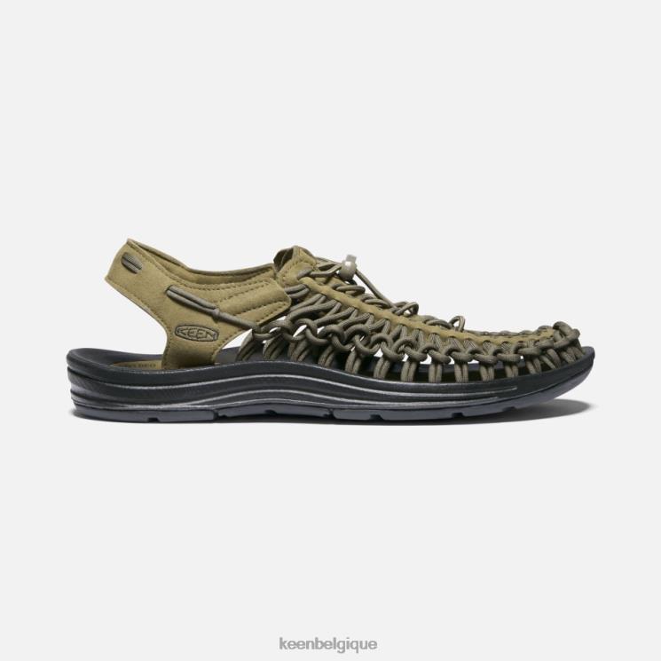 Keen une semaine 0Z440220 olive foncé-noir