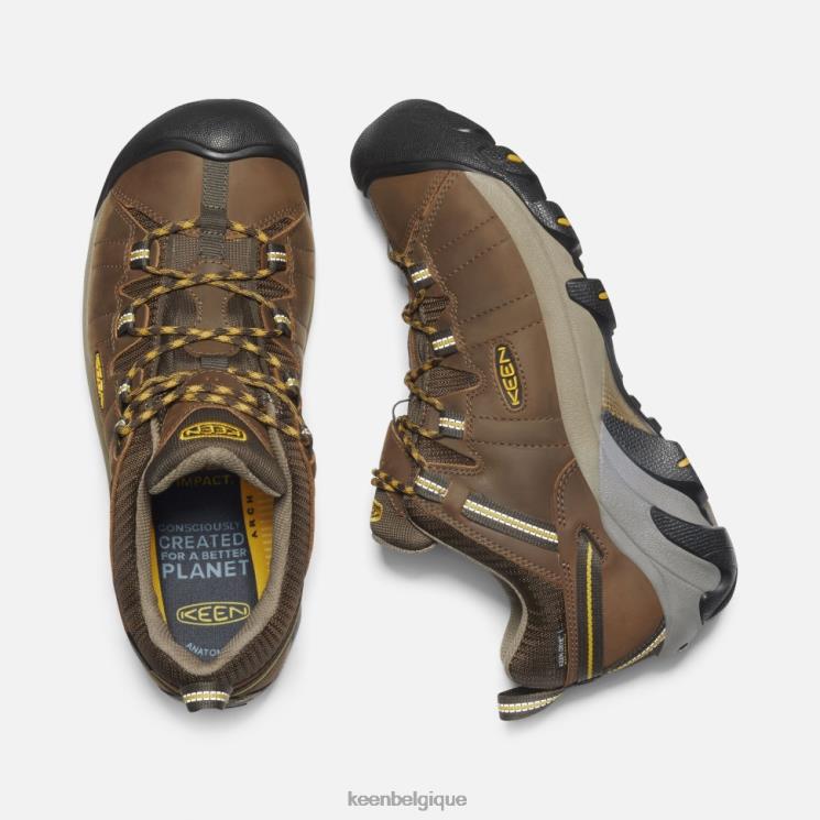 Keen Targhee II étanche 0Z440497 cascade brun-jaune doré