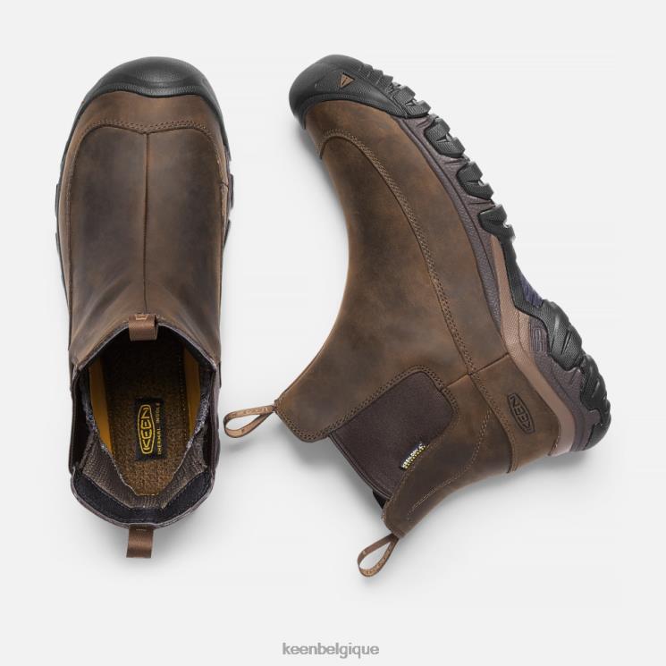 Keen botte imperméable Anchorage III 0Z440506 paillis de terre sombre