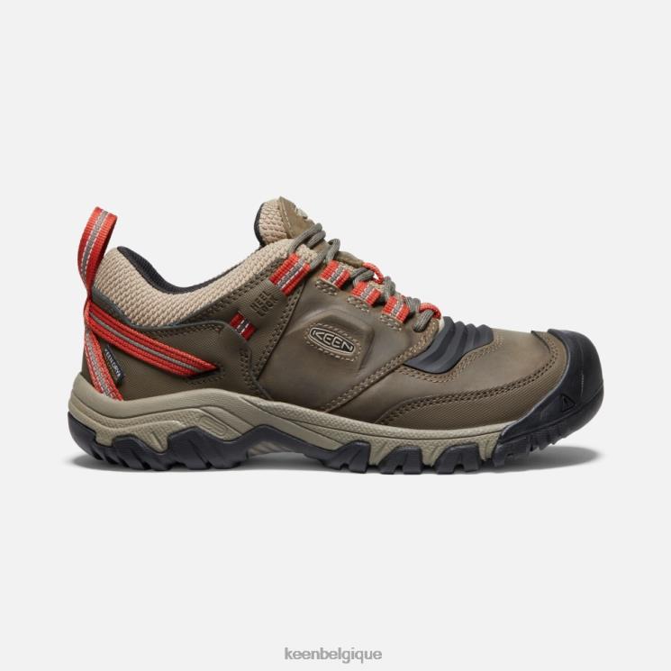 Keen ridge flex imperméable large 0Z440504 Timberwolf-ketchup