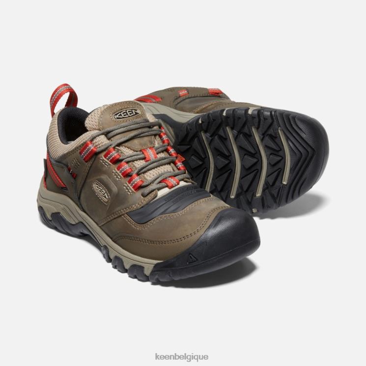 Keen ridge flex imperméable large 0Z440504 Timberwolf-ketchup