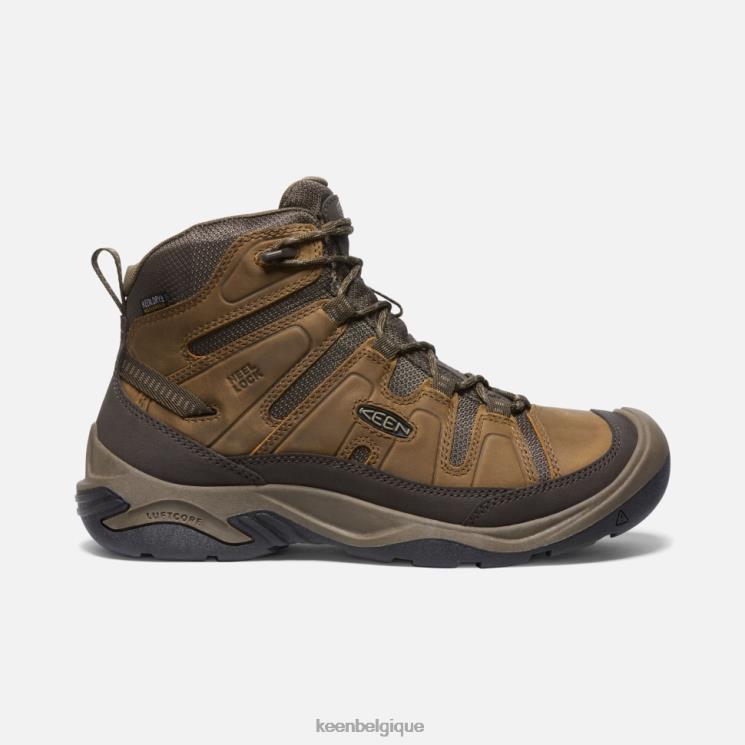 Keen botte imperméable circadia 0Z440473 bison bringé