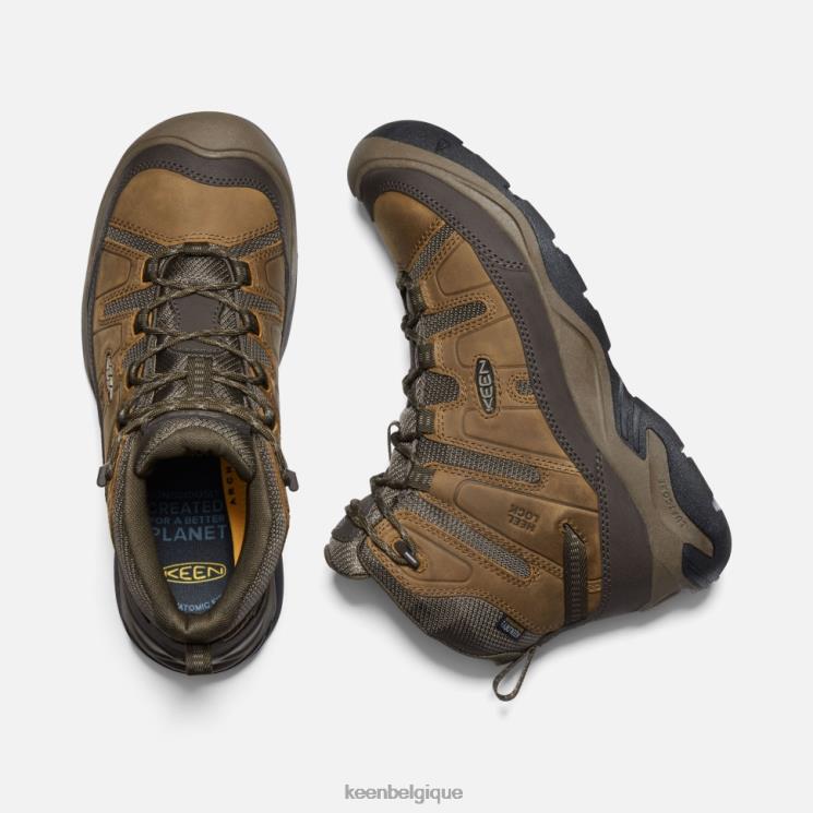 Keen botte imperméable circadia 0Z440473 bison bringé