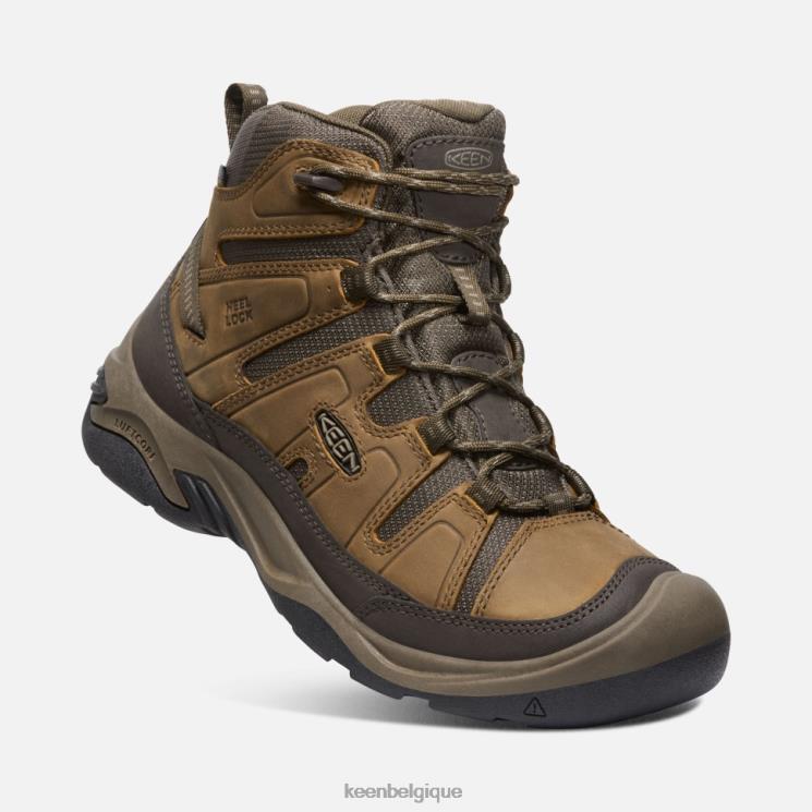 Keen botte imperméable circadia 0Z440473 bison bringé